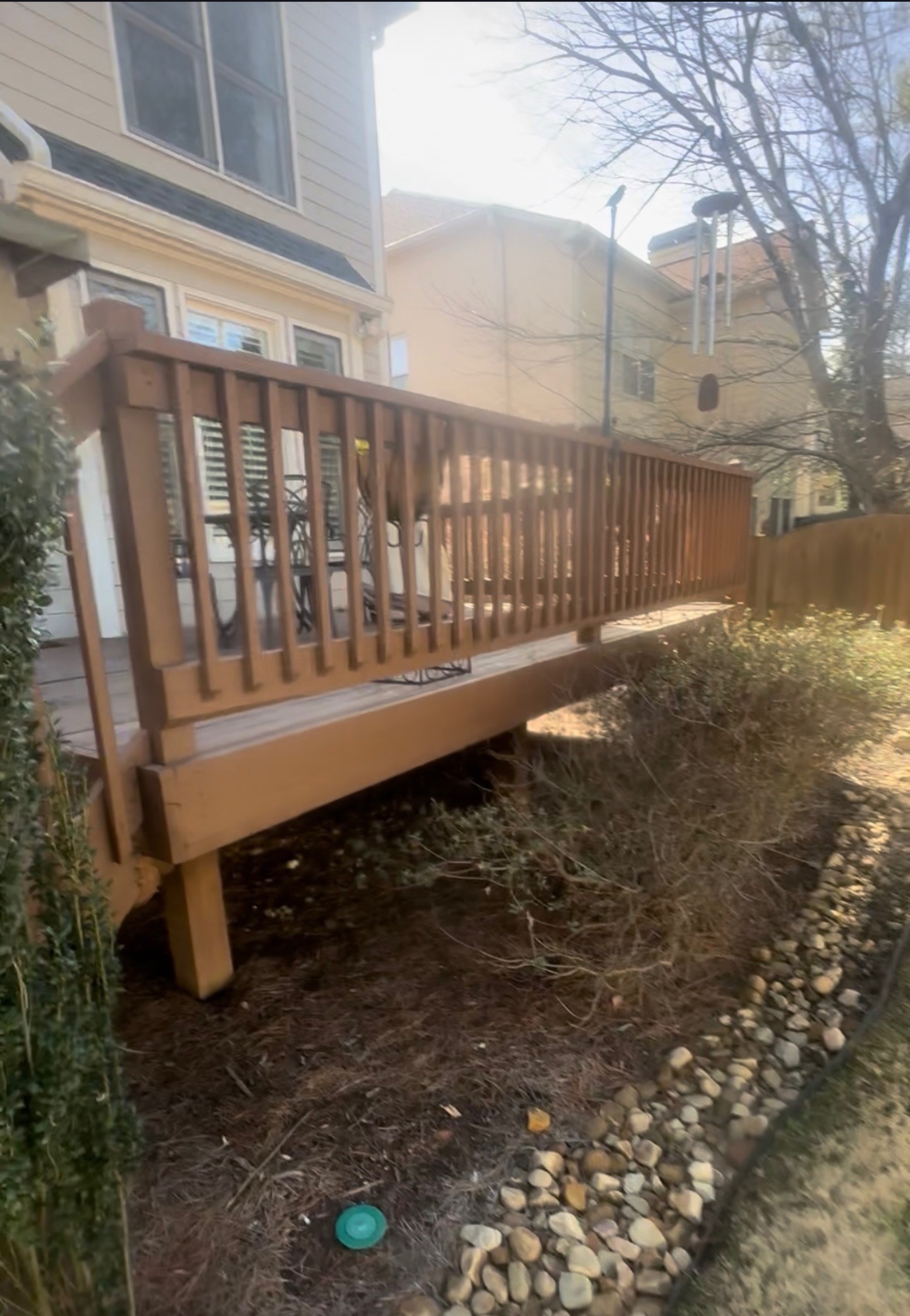 Deck and porch project 2 - Before