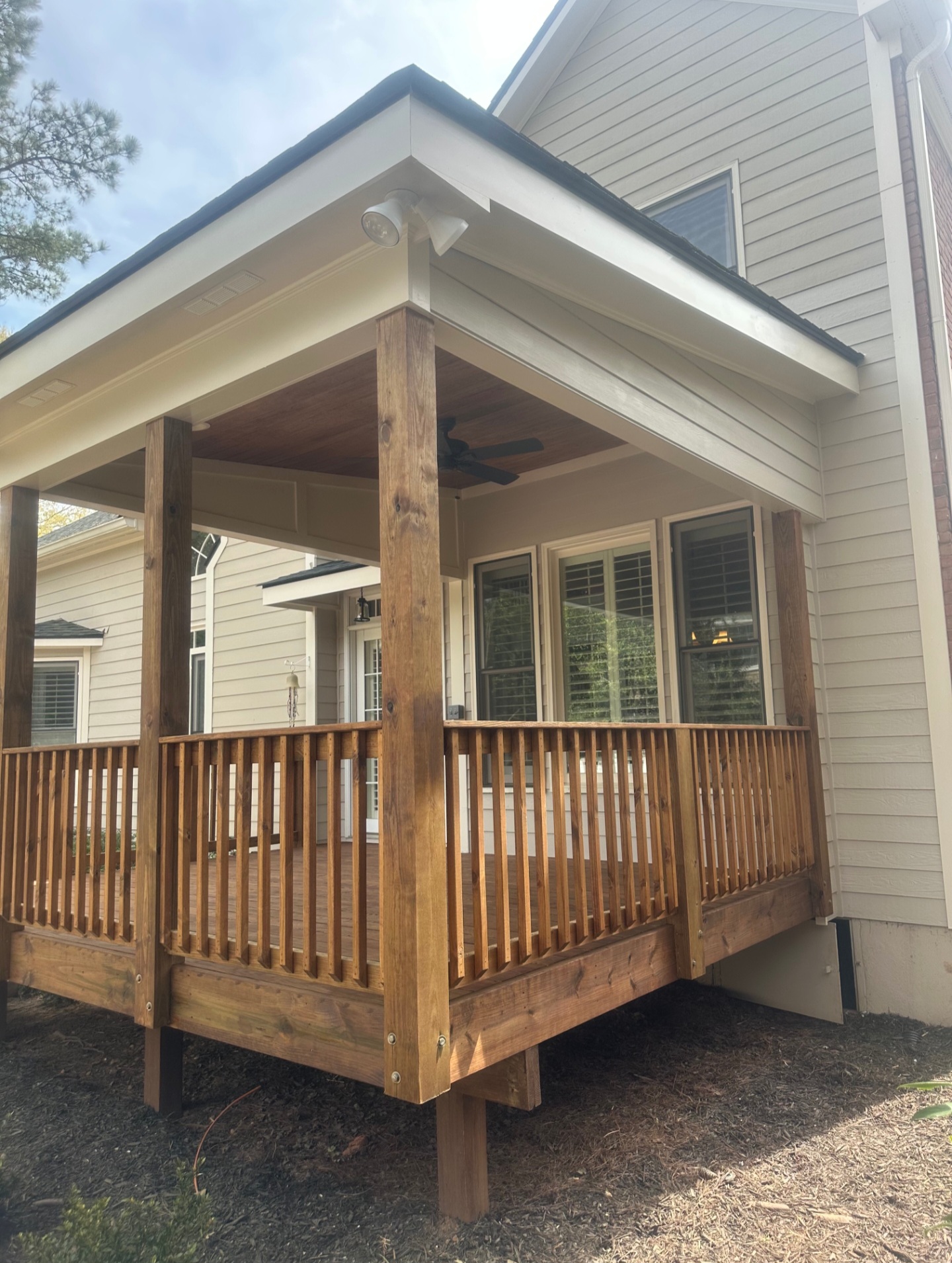 Deck and porch project 6 - After