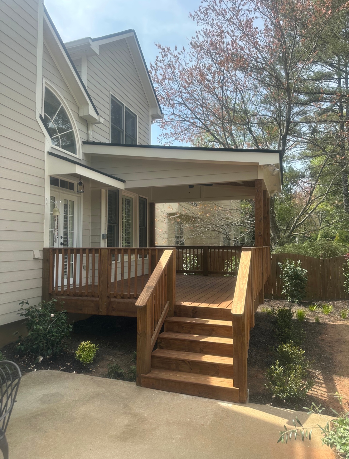 Deck and porch project 8 - After